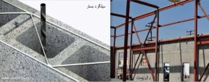 فرق وال پست با میلگرد بستر